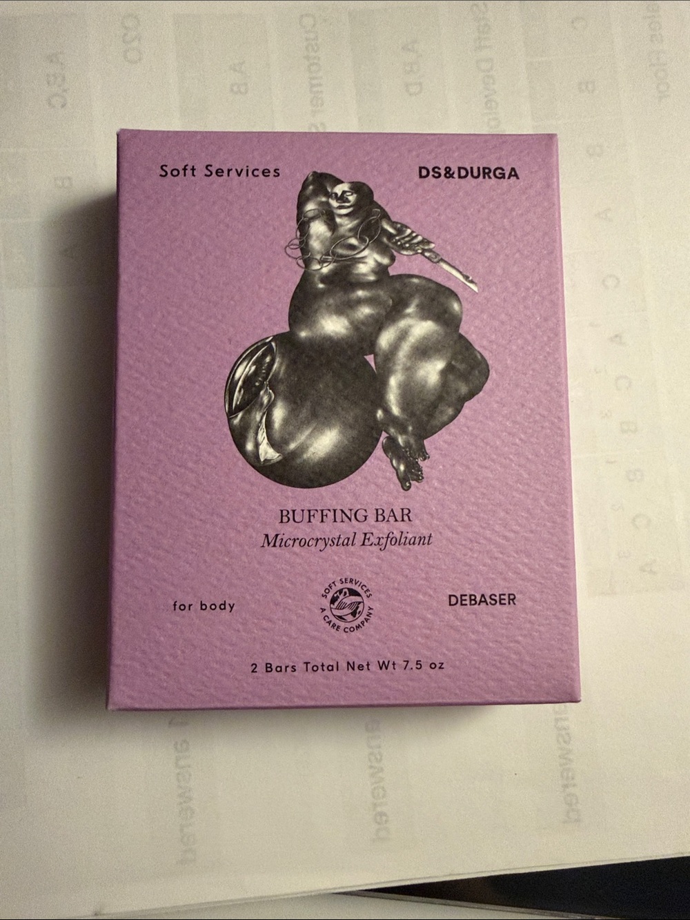 Soft Services DS & Durga Exfoliating Buffing Bar Debaser